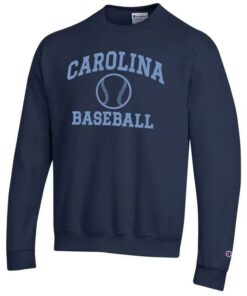 Champion North Carolina Tar Heels Baseball Icon Crewneck Pullover Sweatshirt