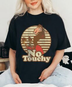 Disney Emperor's New Groove Kuzco Llama No Touchy T-Shirt Disneyland Vacation Holiday Trip Adult Kid Shirt Hoodie Sweatshirt
