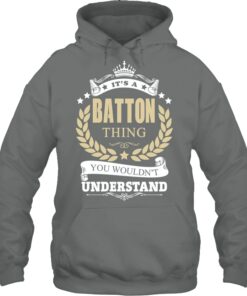 It's A Batton Thing You Wouldn't Understand Shirt, Personalized Name Gift Shirt