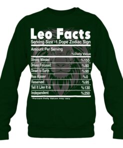 Leo Facts Birthday Shirt, Gift For Leo