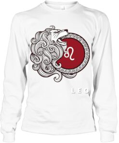 Leo Lion Zodiac Symbol Fitted Shirt