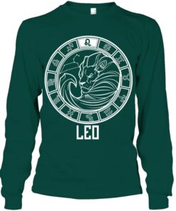 Leo Symbol Zodiac Sign July & August Birthday Shirt