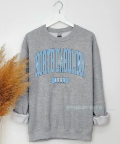 North Carolina Sweatshirt, North Carolina Fan Tshirt, Distressed North Carolina shirt, North Carolina Gift, College Student Unisex Tee