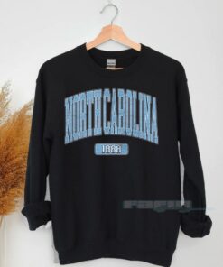North Carolina Sweatshirt, North Carolina Fan Tshirt, Distressed North Carolina shirt, North Carolina Gift, College Student Unisex Tee
