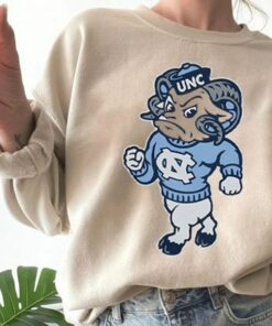 North Carolina Tar Heels Sweatshirt, Logo UNC Hoodies, North Carolina Sweatshirt, NCAA North Carolina Shirt, Gift for Fan UNC Tee