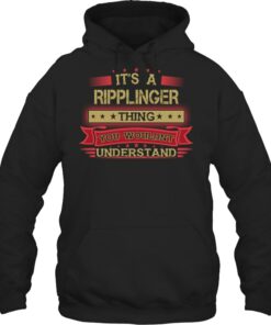 Personalized Ripplinger Last Name Shirt