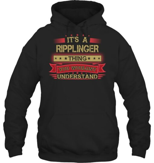 Personalized Ripplinger Last Name Shirt