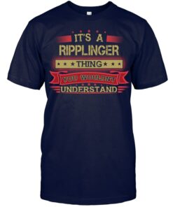 Personalized Ripplinger Last Name Shirt
