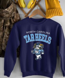 Vintage University of North Carolina Unisex Sweatshirt, UNC Crewneck Sweater, Vintage 90's Tar Heels Tee, Sweatshirt Full Size