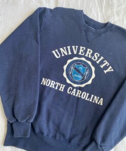 UNC Crewneck Sweatshirt, NCAA Carolina Hoodie Shirt Gifts for NCAA Fans