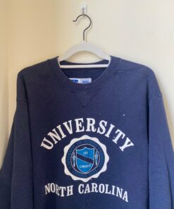UNC Crewneck Sweatshirt, NCAA Carolina Hoodie Shirt Gifts for NCAA Fans