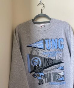 UNC Graphic Crewneck Sweatshirt Hoodie Shirt Gifts for Fans