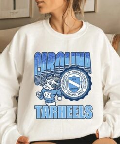 University of North Carolina, unc Vintage UNC Tar Heels Mascot Logo Shirt, NCAA UNC Tar Heels Shirt, Vintage 90s, Collegiate Champions