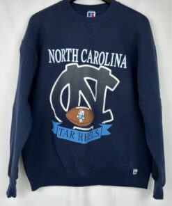 Vintage 1990's North Carolina Tar Heels Made in U.S.A Sweatshirt Gifts for NCAA Fans