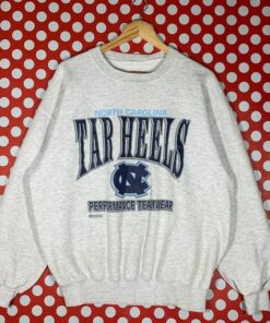 Vintage 90s North Carolina Tar Heels Sweatshirt, North Carolina Crewneck, North Carolina Hoodie, North Carolina Shirt, Gift for Her