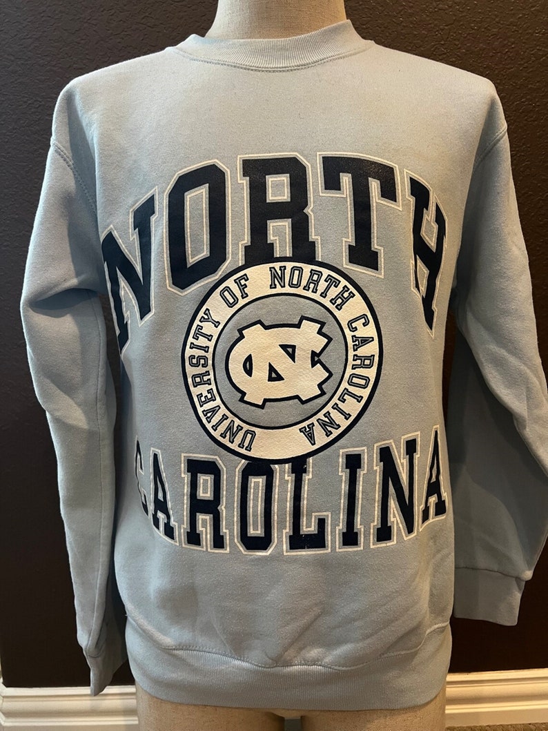 Vintage 90s North Carolina Tar Heels Sweatshirt, North Carolina University, North Carolina Sweater, North Carolina Gift, Hoodie Shirt