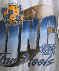 Vintage 90s University of North Carolina Tar Heels Final Four 1997 Shirt, North Carolina SweatShirt, North Carolina Hoodie, Gift For Her