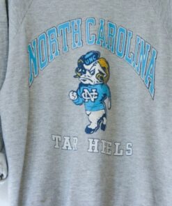 Vintage 90s University of North Carolina Tar Heels Sweatshirt, Vintage 90s Shirt, Gift For Her, Gift For Him