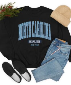 Vintage North Carolina Sweatshirt, North Carolina Fan Crewneck Sweatshirt, Distressed North Carolina Sweatshirt, North Carolina Gift