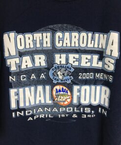Vintage North Carolina Tar Heels Final Four basketball Shirt, North Carolina SweatShirt, Vintage 90 Shirt, Gift For Her, Gift For Him