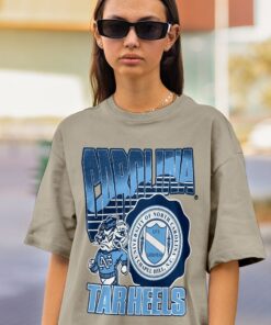 Vintage UNC Tar Heels Flintstone Shirt, NCAA UNC Tar Heels Shirt, North Carolina Tar Heels Shirt, Unisex Shirt, Vintage Shirt