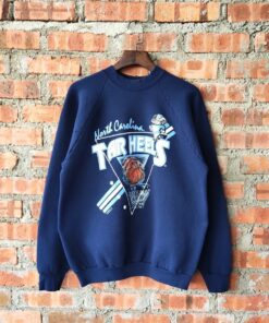 Vintage UNC Tar Heels Mascot Logo Shirt, NCAA UNC Tar Heels Shirt, Vintage 90s University of North Carolina, Unisex Shirt, Vintage Shirt