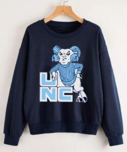 Vintage Unc Ram Sweatshirt, UNC Tar Heels Shirt, NCAA UNC Tar Heels, Distressed Carolina Sweatshirt, Carolina Student gift, Carolina Shirt