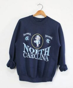 Vintage University of North Carolina UNC Tar Heels Sweatshirt, North Carolina Hoodie, North Carolina Shirt,Gift For Her, Gift For Him