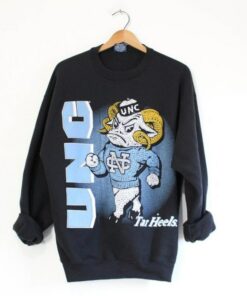 Vintage University of North Carolina UNC Tar Heels Sweatshirt, Vintage 90s Shirt, North Carolina Shirt, Gift For Her, Gift For Him