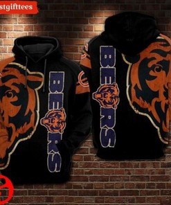 Chicago Bears 3D All Over Print Hoodie And Zip-Up Hoodie Options