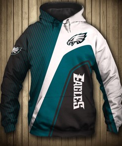Custom Nfl Philadelphia Eagles 3D All Over Print Zip-Up Hoodie Option
