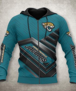 Jacksonville Jaguars Zip Up Hoodie No 1 Gifts for Fans