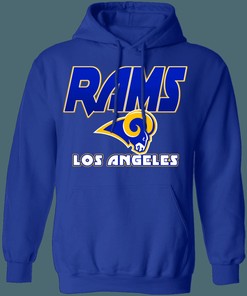 Los Angeles LA Rams Retro NFL Hoodie Sweatshirt Shirt Gifts for Fans