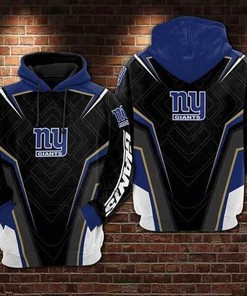 Nfl Football New York Giants 3D All Over Print Zip-Up Hoodie Option