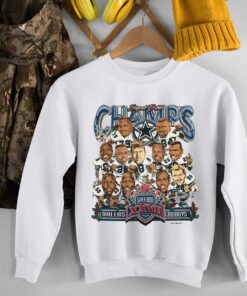 1993 Dallas Cowboys NFL Super Bowl Champs Hoodie Sweatshirt Shirt Gifts for NFL Fans