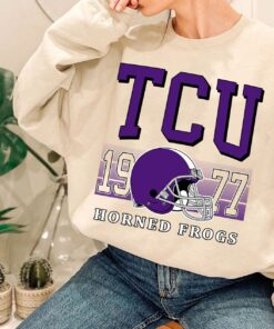 TCU Football Crewneck Sweatshirt, TCU Football Sweatshirt, Football Fan Shirt, University Football Fan Shirt