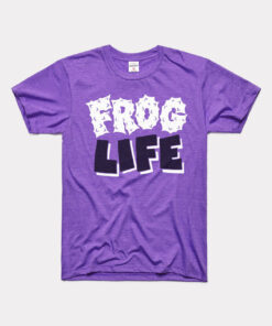TCU Frog Life Tee TCU Shirt Sweatshirt Hoodie Reprinted Full Size Gifts for NCAA Fans