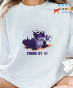 TCU Frogs By 90 Shirt TCU Shirt Sweatshirt Hoodie Reprinted Full Size Gifts for NCAA Fans