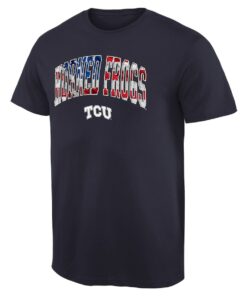 TCU Horned Frogs Banner Arch T-Shirt TCU Shirt Sweatshirt Hoodie Reprinted Full Size Gifts for NCAA Fans