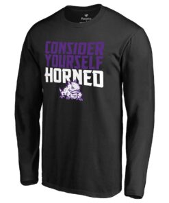 TCU Horned Frogs Fanatics Branded Hometown Collection Consider Yourself Horned Long Sleeve T-Shirt