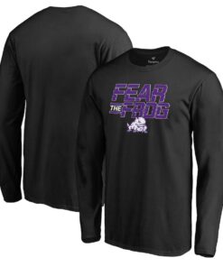 TCU Horned Frogs Fanatics Branded Hometown Collection Long Sleeve T-Shirt, University Football Fan Shirt, TCU Shirts Gift for Fans