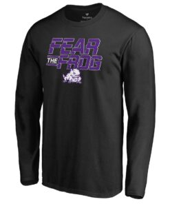TCU Horned Frogs Fanatics Branded Hometown Collection Long Sleeve T-Shirt, University Football Fan Shirt, TCU Shirts Gift for Fans