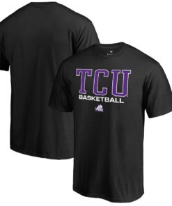 TCU Horned Frogs Fanatics Branded True Sport Basketball T-Shirt, University Football Fan Shirt, TCU Shirts Gift for Fans