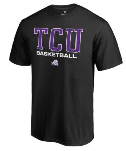 TCU Horned Frogs Fanatics Branded True Sport Basketball T-Shirt, University Football Fan Shirt, TCU Shirts Gift for Fans