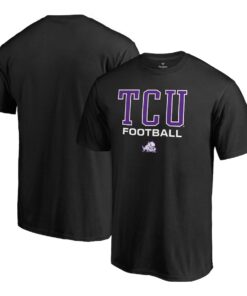 TCU Horned Frogs Fanatics Branded True Sport Football T-Shirt, University Football Fan Shirt, TCU Shirts Gift for Fans