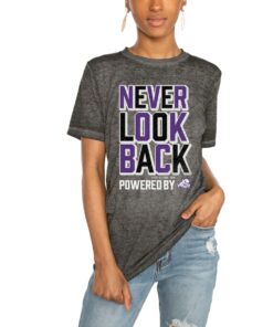 TCU Horned Frogs Gameday Couture Women's Poweredby Never Look Back Acid Wash T-Shirt