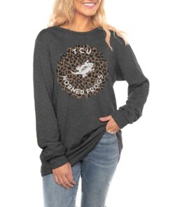 TCU Horned Frogs Gameday Couture Women's Varsity League Luxe Boyfriend Long Sleeve T-Shirt