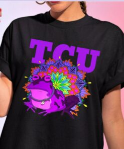 TCU Hypnotoad Shirt, TCU Football Shirt TCU Shirt Sweatshirt Hoodie Reprinted Full Size Gifts for NCAA Fans