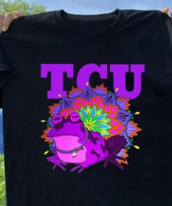 TCU Hypnotoad Shirt, TCU Football Shirt TCU Shirt Sweatshirt Hoodie Reprinted Full Size Gifts for NCAA Fans