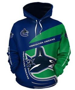 Vancouver Canucks 3D Hoodie Zip Hoodie, Nfl 3D All Over Print Hoodie Zip Hoodie